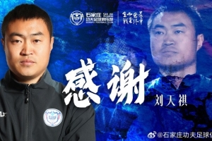 2025电竞世界杯-刘天祺先生不再担任石家庄功夫助理教练职务